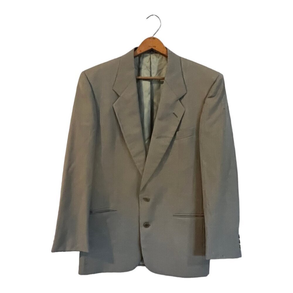 Valentino Men's Blazer Sport Coat Jacket Pure Wool 38 Regular Made In Italy